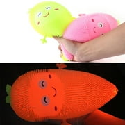 Cheers US Stretchy Carrot Squishy Toys Stress Toys Relief | Sensory Toys for Autistic Children Kids and Fidget Toys Easter Gifts for Girls Boys