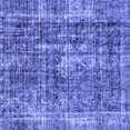 thumbnail image 1 of Ahgly Company Indoor Square Persian Blue Bohemian Area Rugs, 8' Square, 1 of 4