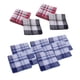 thumbnail image 2 of 12 s de algodón para hombre, s de regalo de 16 pulgadas, s cuadrados de bolsillo Color aleatorio estilo A Yuyangstore pañuelos, 2 of 8