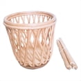 thumbnail image 2 of Soporte para Plantas de Ratán con Patas de Ratán Tejido -Soporte para Maceteros para Uso en Interiores -Cesta Alta para Maceteros de Ratán para Decoración del Hogar, 2 of 5