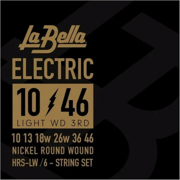 La Bella HRS Electric Guitar Strings Light (10-46)