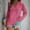 Pink, variant on Women's Long Sleeve V-Neck Blouse Fashion Loose Fit Casual Tops Under $10 Comfortable Pullover Shirt for Everyday Wear