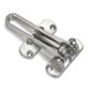 thumbnail image 1 of z 2 Pack Satin Nickel Swing Bar Door Lock for Home and Hotel, 1 of 5