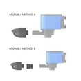 thumbnail image 4 of Acuario Power Head Fish Tank Wave Maker Bomba de circulación Wave Maker 360 grados de rotac Tomshoo  Engranaje de plastico, 4 of 4