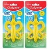 Colgate Baby Toothbrush and Teether, Bpa Free, 2 Count