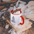 thumbnail image 5 of 3dRose, Keep Calm and Let Harvey Handle it - funny personal name, 15oz Two-Tone Red Mug, 5 of 7