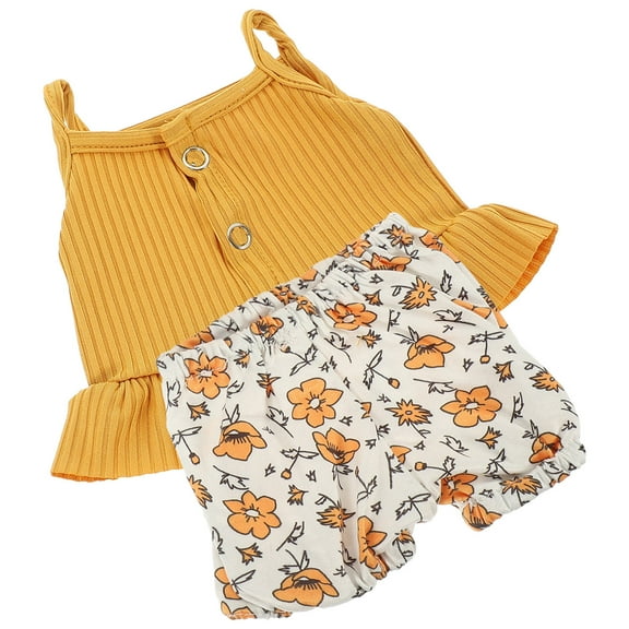 IBASETOY 1 Set of Clothes for Stuffed Animals Doll Clothes Assorted Color for Daily Wear