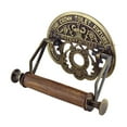 thumbnail image 4 of Renovator's Supply Brass Crown Antique Toilet Tissue Paper Holder, 4 of 12