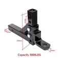 thumbnail image 4 of Adjustable 4 Level Trailer 10 Inch Drop Hitch Ball Mount Tow for 2 Inch Receiver RV Parts Camper Caravan Accessories, 4 of 6