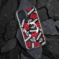 thumbnail image 2 of Wisconsin Badgers HD Phone Case Compatible with MagSafe Apple iPhone 15 Pro Max (Scattered) by Affinity Bands, 2 of 4