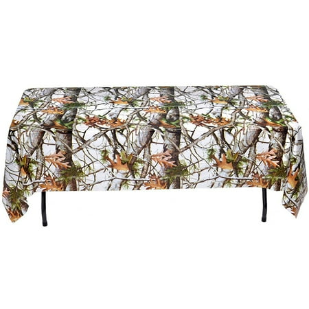 White Camo  Table Cover Each Party  Supplies  Walmart  com
