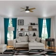 thumbnail image 2 of Hunter 44 Inch Dempsey Low Profile Ceiling Fan w/ Light & Remote, Noble Bronze, 2 of 2