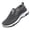 Grey, variant on CHENge Men's Fashion Sneakers Classic Lightweight Wide Toe Box Low Top Mens Dress Shoes Trail Footwear Hiking Grounding Biking Mesh Shoes