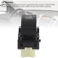 thumbnail image 4 of Car Power Window Control Switch, Window Regulator Switch 254217475R Right Passenger Side Comfortable Touch  for Clio IV 2012 To 2021, 4 of 7