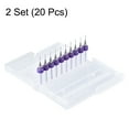 thumbnail image 3 of Unique Bargains PCB Drill Bits 0.4mm Tungsten Carbide CNC Engraving Circuit Board Micro Drill Bits 1/8" Shank 2Set (20Pcs), 3 of 4