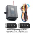 thumbnail image 2 of Kit central remoto automático Control remoto Sistema de entrada sin llave Cerradura de puerta antirrobo, 2 of 9