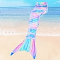 thumbnail image 3 of Xuewenshw Children's 2025 Spring/Summer Swimsuit Tail Racing Swimsuit Little Girls, 3 of 4