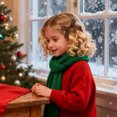 thumbnail image 4 of Christmas Tree Ornaments 50-Piece Magic Wand Set With Pre-Tied Satin Ribbon Bows In Red Green Gold White, 4 of 6