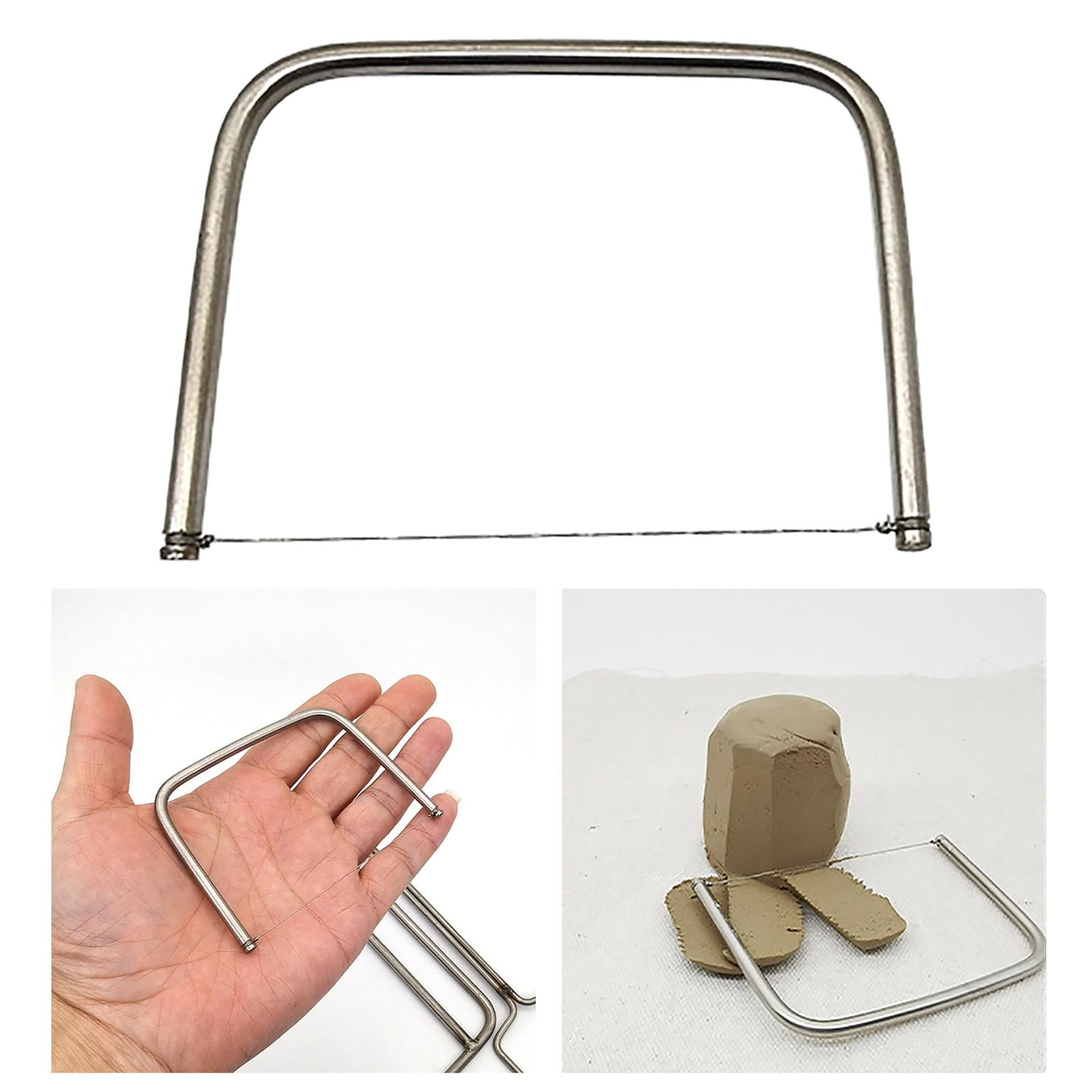 Milageto 3x Clay Wire Cutter for Pottery Wheel Artists Ceramics Mud Cutting Sculpting