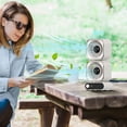 thumbnail image 3 of Dual Head Circulating Fan Desktop Mini Fan USB Charging Digital Display Portable Personal Fan for Office 1 Count, 3 of 9