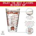thumbnail image 4 of Greenline Goods University of Maryland Pint Beer Glasses Set of 2 - Full Color Terrapins Logo & Campus Map – Maryland Terrapins Gift Idea for College Grads & Alumni - College Glassware, 4 of 6