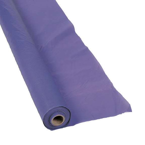 Purple Tablecloth Roll (40 X 100') - Party Supplies - 1 Piece