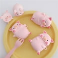 thumbnail image 2 of AirPods Case Cute Cartoon 3D, GMYLE Silicone Protective Shockproof Earbuds Case Cover Skin Lovely Characters Compatible for Apple AirPods 1 & 2 (Sleeping Pig), 2 of 4