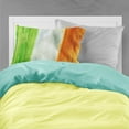 thumbnail image 2 of Irish Flag on Wood Fabric Standard Pillowcase, 2 of 2