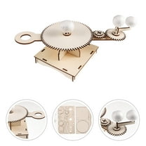 Hytrove Solar System Model Kit 1 Set Wooden for DIY Design and Science Experiments in the Classroom