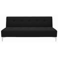 thumbnail image 3 of Sofá Cama Reclinable EL BAZAR STORE Vegas Lino Negro Moderno abotonado 3 Posiciones, 3 of 6