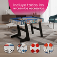 thumbnail image 3 of Mesa Multijuegos 4 en 1 Vanlig: Futbolito, Billar, Hockey y Ping-Pong Plegable (SUM-4824-4F), 3 of 7