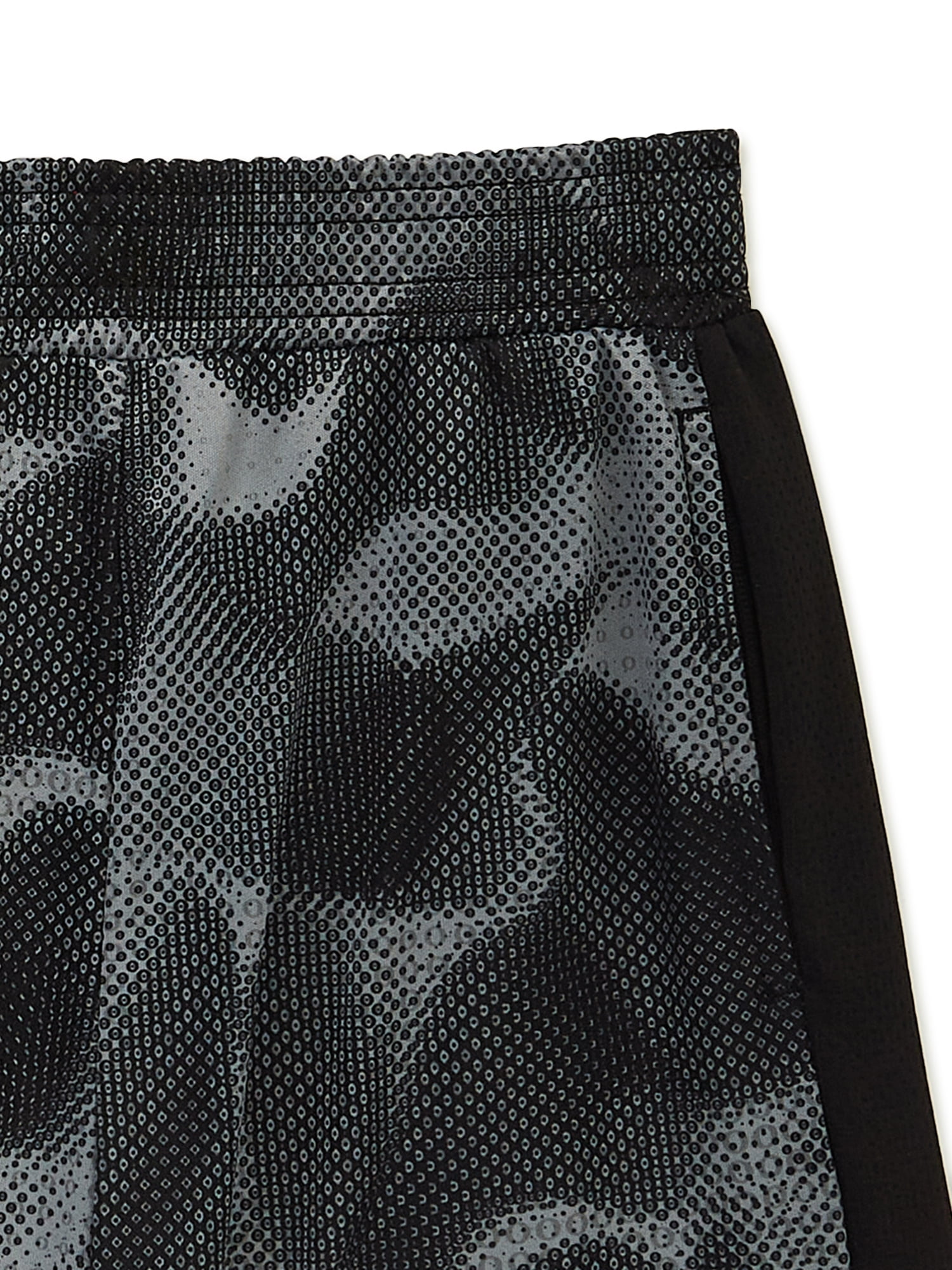 Cheetah Boys Woven Shorts with Compression Liners, 2-Pack, Sizes 4-18 & Husky, Boy's, Size: 10-12 Husky, Black