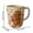 Gingerbread man, variant on Creative Cute Christmas Element Mugs, Coffee Tea Cup ,Ceramic Milk Tea Cup Breakfast Morning Mug-8.45 oz(Christmas tree)