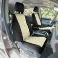 thumbnail image 5 of For 2018–2023 Honda Odyssey FH Group Neoprene Custom Fit Waterproof Car Seat Covers - Front Beige, 5 of 5