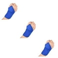 thumbnail image 4 of Baohd Réglable Bracelet Gym Formation Poignet Ficelle Fractures Bande Entorse Compression Auto-Adhésif Bretelles Fitness Yoga Bleu 3PCS, 4 of 6