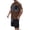 Coffee, variant on Outfit Sets for Men Short Sleeve Big and Tall 2 Piece Matching Sets Outfits T Shirts Shorts Vacation Clothes