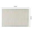 thumbnail image 4 of Unique Bargains 8 Pack Place Mats for Dining Table Decor Wipeable Table Mat Beige, 4 of 7