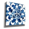 thumbnail image 2 of Epic Graffiti 'Cobalt Tile III' by Grace Popp, Canvas Wall Art, 12"x12", 2 of 2