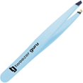 thumbnail image 1 of Tweezer Guru Pinzas para mujeres - Pinzas de precisión con punta inclinada para cejas y depilación encarnada - Pinzas para puntos negros y astillas con punta de aguja afilada para depilar (azul cielo), 1 of 1