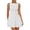 White, variant on Women's Sexy Backless Satin Maxi Dress V-Neck Spaghetti Strap Graduation Evening Gown