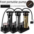 thumbnail image 1 of WEST BIKING High-Pressure Hand-Foot Pump: Portable, Lightweight, and Durable for Mountain Bikes, Electric Bikes, and Basketballs – Compact Design, Easy to Use & Store, Silver (No Pressure Gauge), 1 of 5