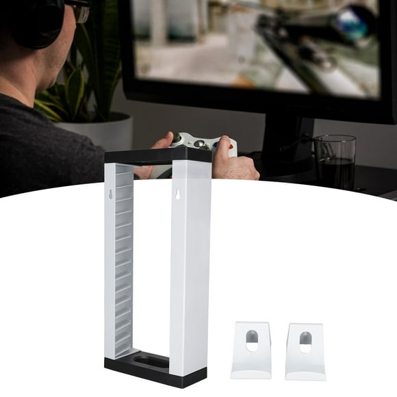 Game Card Storage Rack Disc Holder, 14 Card Slot Space Saving Game Disc Storage Stand, Portable Video Rack Holder Mount Box For , For PS5, For