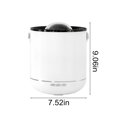thumbnail image 2 of Christmas Clearance! QLEICOM Projection Humidifiers for Bedroom, 450ml Small Cool Mist Humidifiers with Projection Lamp, LED Light, Humidifiers for Home Office Bedroom Nursery Indoor Gifts (White), 2 of 8