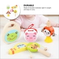 thumbnail image 2 of Shisuyan Toddlers Musical Instruments Wooden Percussion Toys Multi 5Pcs 3.9X1.7X0.5In, 2 of 9