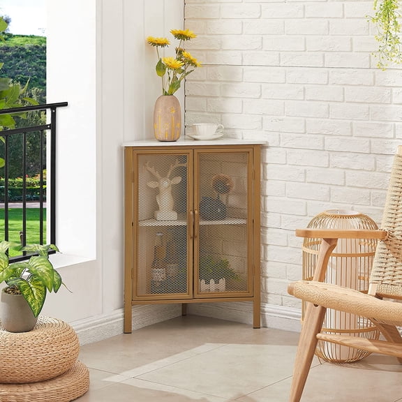 Corner Shelf with Door