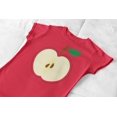 thumbnail image 5 of Halloween Apple Slice Costume Women's Juniors Soft T Shirt, 5 of 5