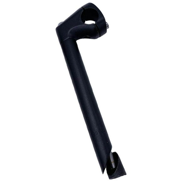 Lightweight Bike Quill Stem Threaded Gooseneck 1" Fork Extend Rise BMX Extend Rise Stem 40mm Stem Black