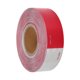 thumbnail image 1 of Cinta Reflectante Unique Bargains 147.64ft x 1.97" Cinta Adhesiva de Advertencia Argyle para Exteriores Reflector para Coches Camiones PET Rojo, Blanco 1 Pc, 1 of 1