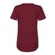 thumbnail image 4 of Puntoco Mujeres Moda Encaje Empalme Sólido O-cuello Camiseta de manga corta Blusa tops Puntoco Puntoco-8972, 4 of 7