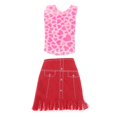 thumbnail image 1 of Ropa de muñeca 12 pulgadas para muñeca de 29-30cm, top de chaleco y roja, conjunto de ropa . Magideal Ropa de muñeca 12 pulgadas, 1 of 5